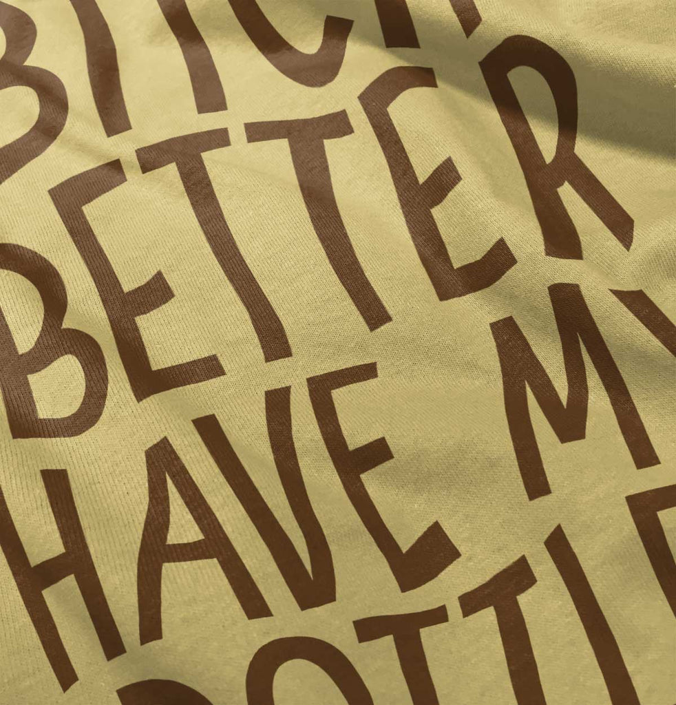 My Bottle Infant Toddler T Shirt-Direct To Garment Print-Brisco Baby