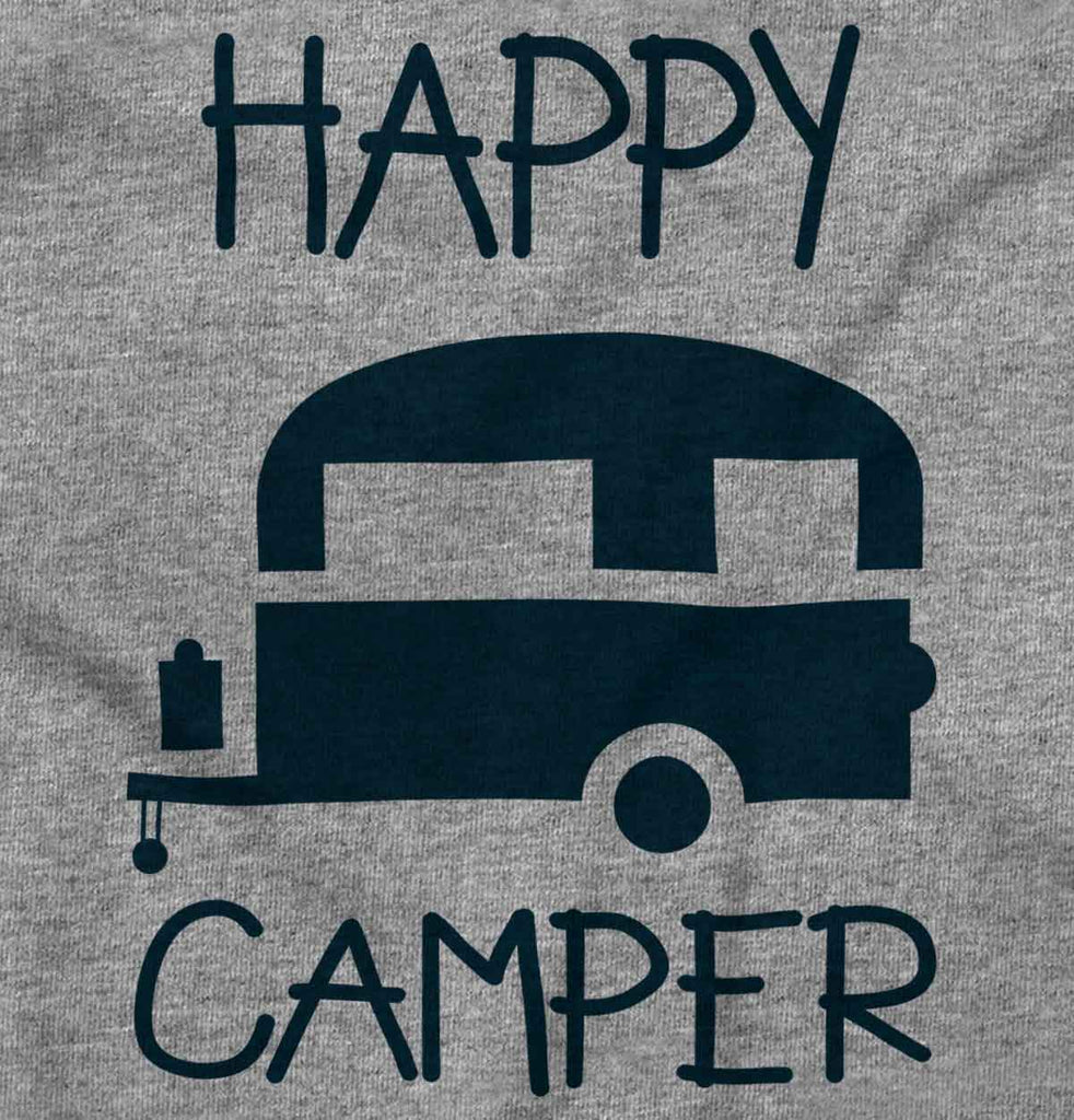 Happy Camper Toddler Football Jersey Tee-Direct To Garment Print-Brisco Baby