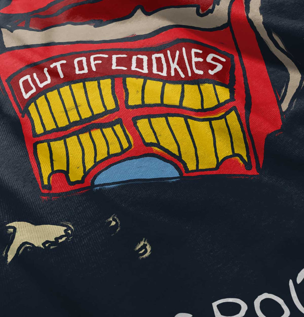 Out of Cookies Infant Toddler T Shirt-Direct To Garment Print-Brisco Baby