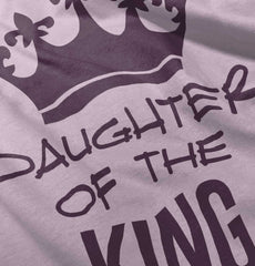 King's Daughter Infant Baby Bib-Direct To Garment Print-Brisco Baby