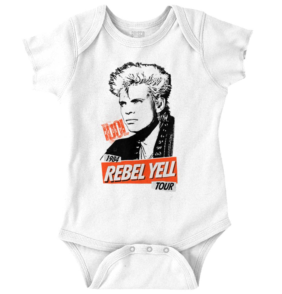 Vintage Concert Romper Bodysuit-Direct To Garment Print-Brisco Baby