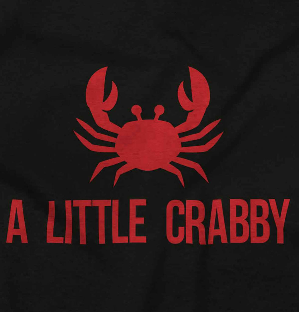 A Little Crabby Romper Bodysuit-Direct To Garment Print-Brisco Baby