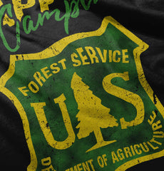 Happiest Camper Toddler Football Jersey Tee-Direct To Garment Print-Brisco Baby