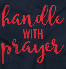 Prayer Care Toddler Ruffled Trim T-Shirt-Direct To Garment Print-Brisco Baby