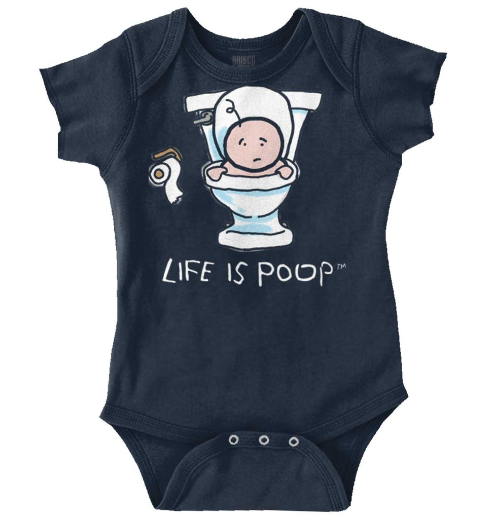 Baby Toilet Romper Bodysuit-Direct To Garment Print-Brisco Baby