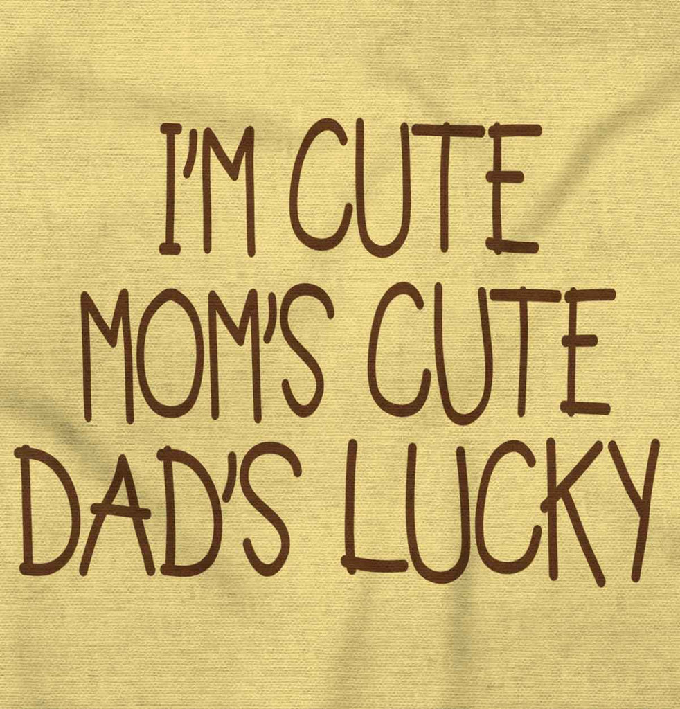 Dad's Lucky Infant Toddler T Shirt-Direct To Garment Print-Brisco Baby