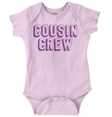 Cousin Crew Romper Bodysuit-Direct To Garment Print-Brisco Baby