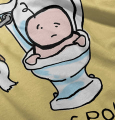 Baby Toilet Infant Toddler T Shirt-Direct To Garment Print-Brisco Baby