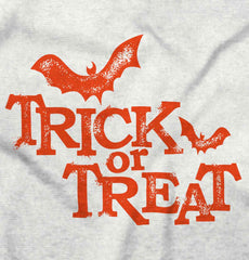 Trick or Treat Bats Infant Toddler T Shirt-Direct To Garment Print-Brisco Baby