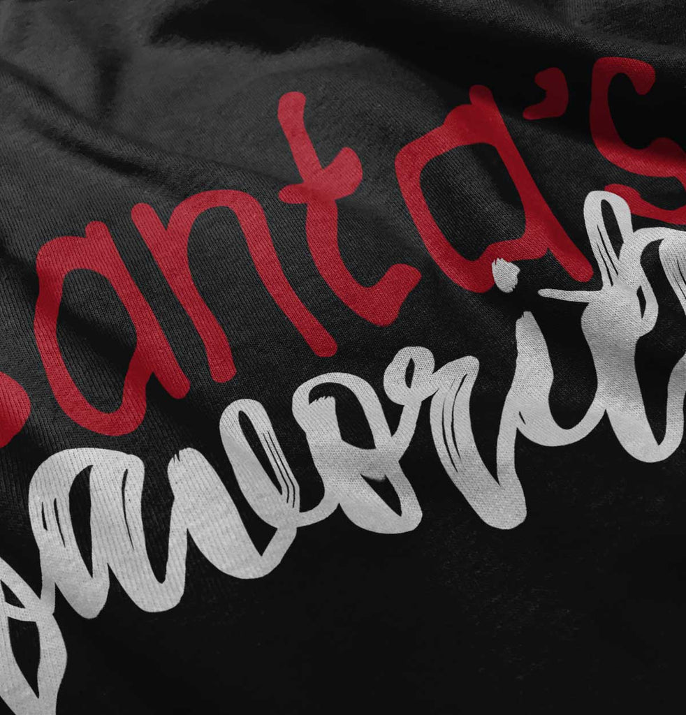 Santa's Favorite Infant Baby Bib-Direct To Garment Print-Brisco Baby