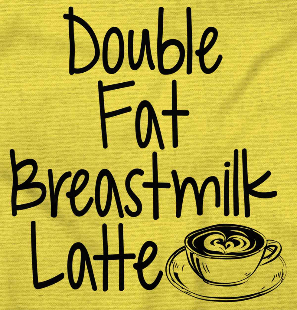 Breastmilk Latte Romper Bodysuit-Direct To Garment Print-Brisco Baby