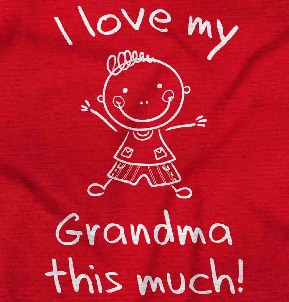 Love My Grandma Baby Polka Dot Skirt Dress-Direct To Garment Print-Brisco Baby