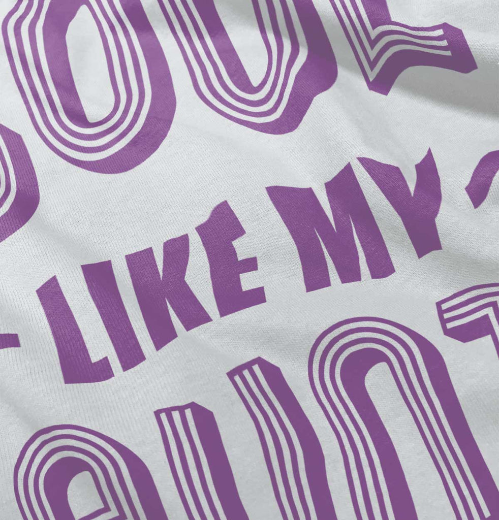 Aunt is Single Baby Striped Skirt Dress-Direct To Garment Print-Brisco Baby