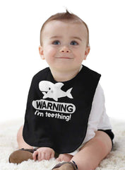 I'm Teething Infant Baby Bib-Direct To Garment Print-Brisco Baby