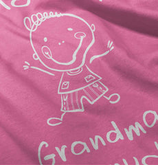 Love My Grandma Baby Polka Dot Skirt Dress-Direct To Garment Print-Brisco Baby