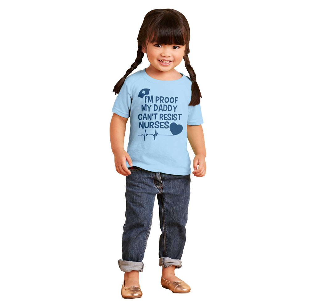 Can't Resist Nurses Infant Toddler T Shirt-Direct To Garment Print-Brisco Baby