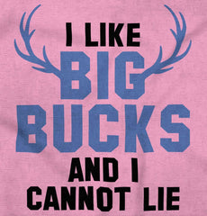 I Like Big Bucks Toddler Baseball-Direct To Garment Print-Brisco Baby