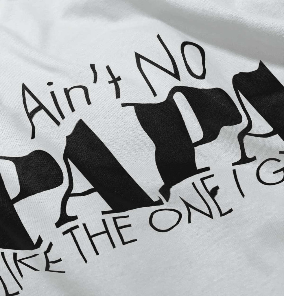 No Papa Like Me Solid Long Sleeve T-Direct To Garment Print-Brisco Baby
