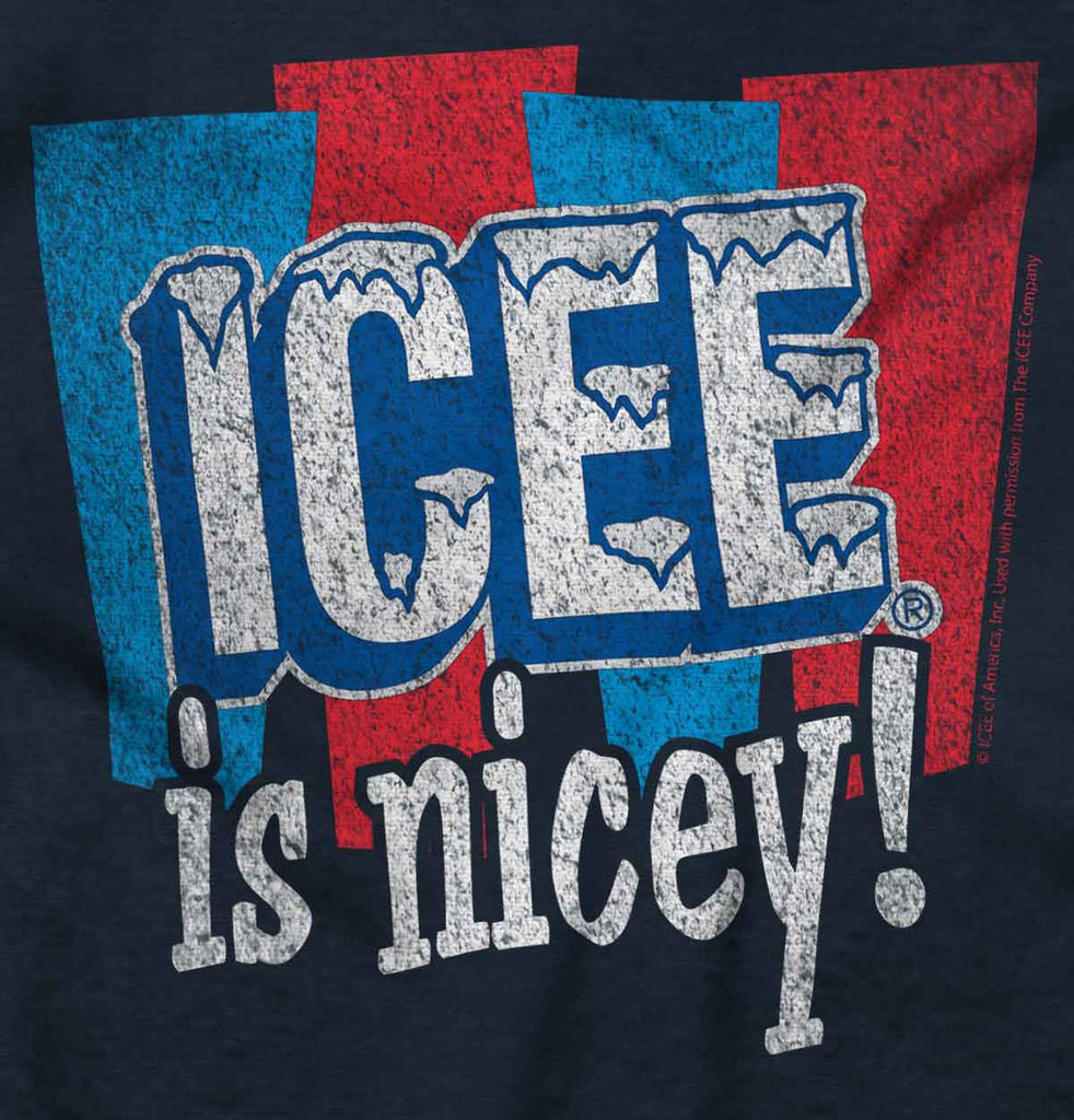 Icee Is Nicey Infant Toddler T Shirt-Direct To Garment Print-Brisco Baby