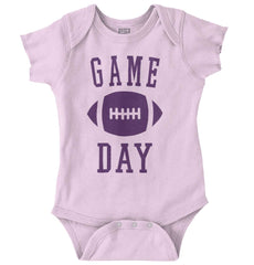 Game Day Romper Bodysuit-Direct To Garment Print-Brisco Baby