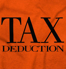 Tax Deduction Romper Bodysuit-Direct To Garment Print-Brisco Baby