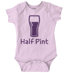 Half Pint Romper Bodysuit-Direct To Garment Print-Brisco Baby