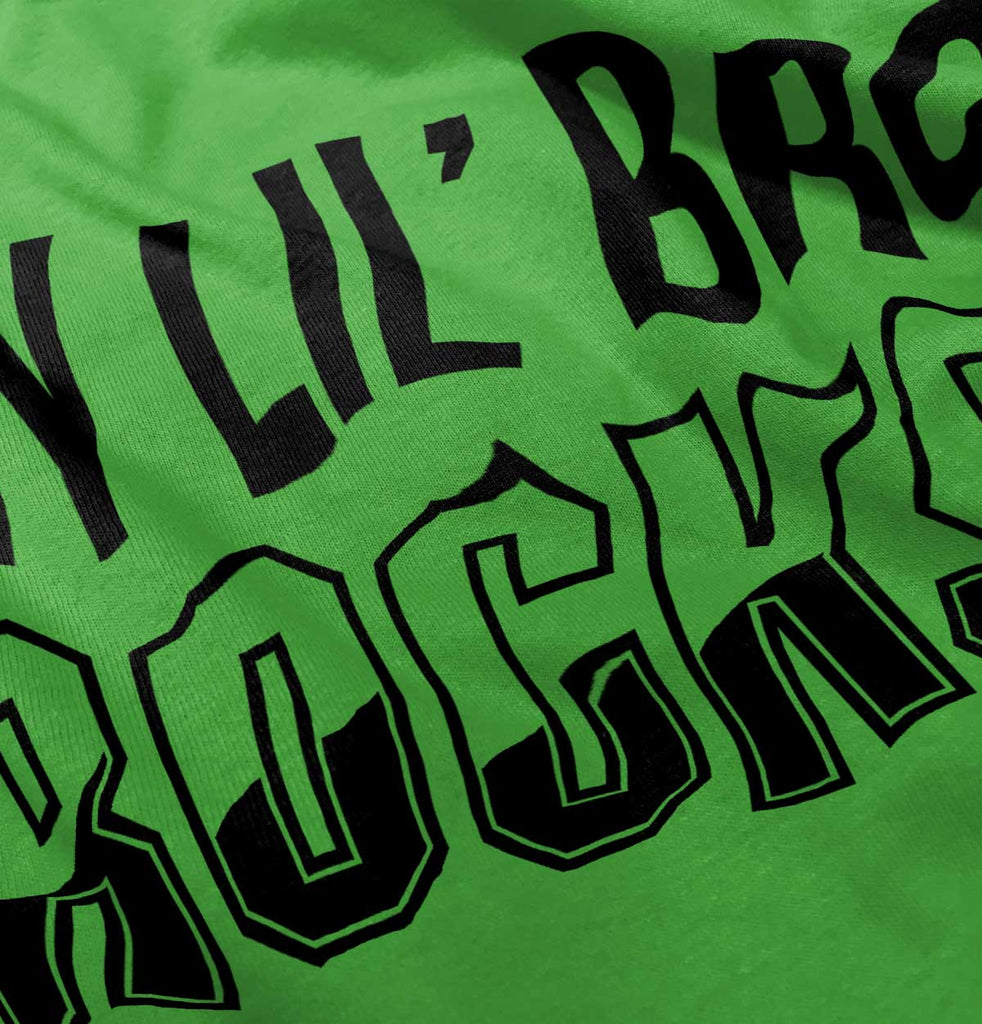 My Lil' Bro Rocks Infant Toddler T Shirt-Direct To Garment Print-Brisco Baby