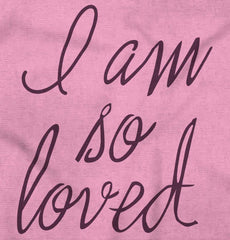 So Loved Infant Toddler T Shirt-Direct To Garment Print-Brisco Baby