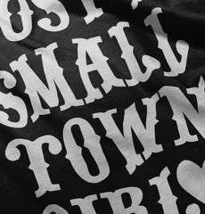 Small Town Girl Infant Toddler T Shirt-Direct To Garment Print-Brisco Baby