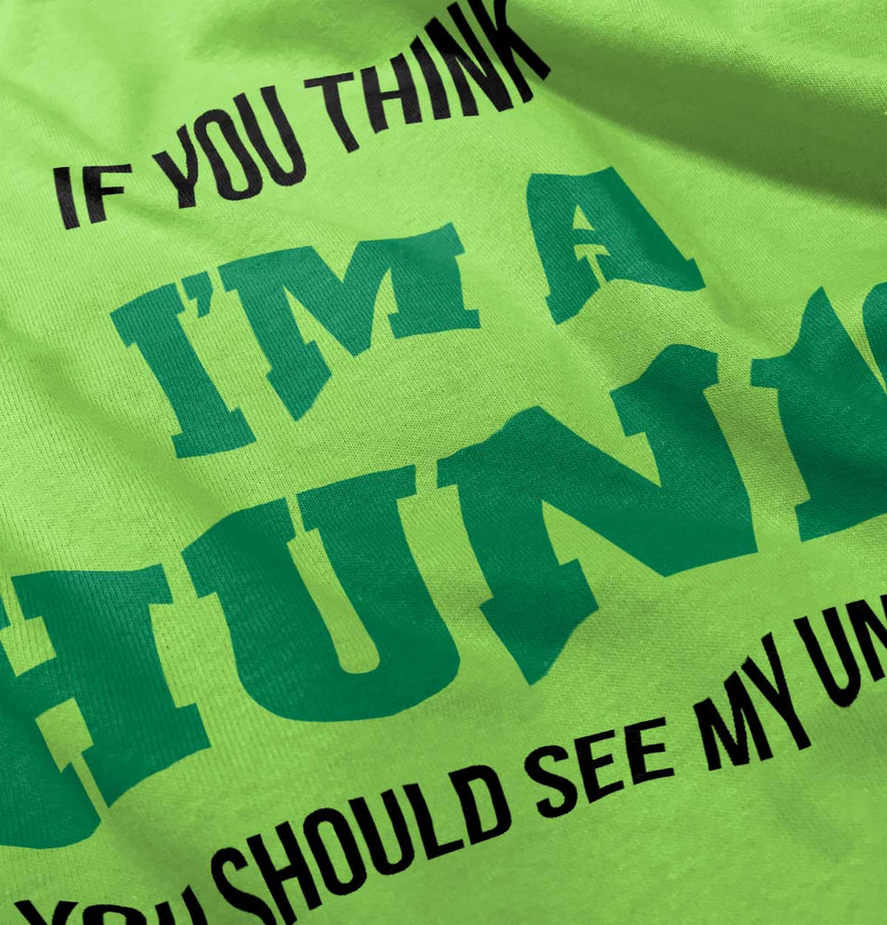 I'm A Hunk Infant Toddler T Shirt-Direct To Garment Print-Brisco Baby
