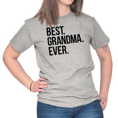 Best Grandma Ever T Shirt-Direct To Garment Print-Brisco Baby