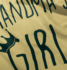 Grandma's Girl Infant Toddler T Shirt-Direct To Garment Print-Brisco Baby