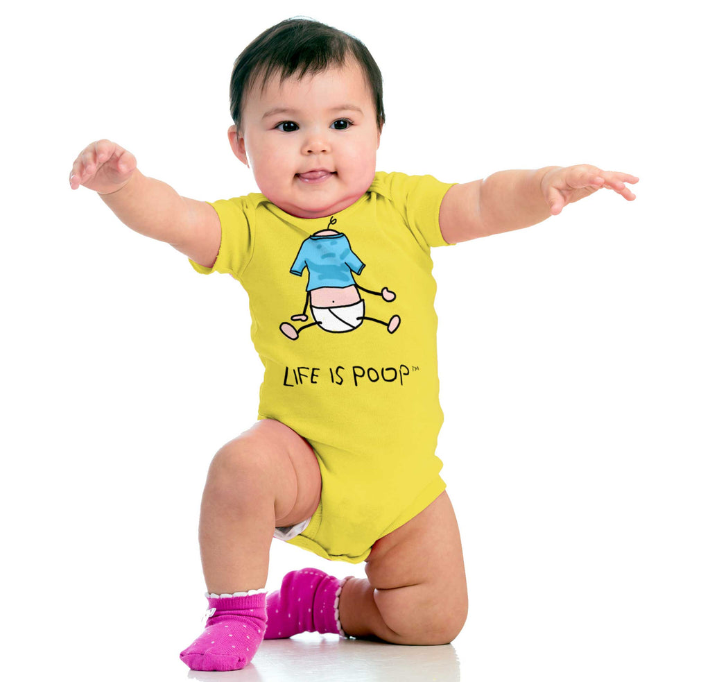 Small Shirt Romper Bodysuit-Direct To Garment Print-Brisco Baby
