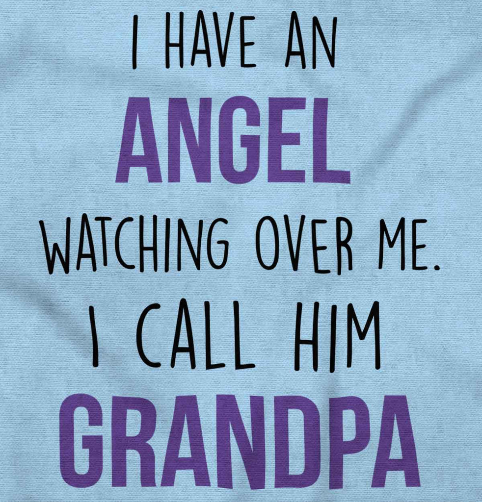 Grandpa Watching Over Me Infant Toddler T Shirt-Direct To Garment Print-Brisco Baby