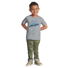 Get Stronger Infant Toddler T Shirt-Direct To Garment Print-Brisco Baby