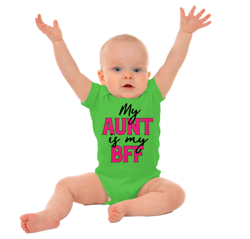 Aunt BFF Romper Bodysuit-Direct To Garment Print-Brisco Baby