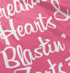 Blastin Farts Toddler Football Jersey Tee-Direct To Garment Print-Brisco Baby