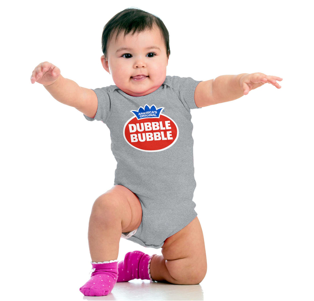 Classic Dubble Bubble Romper Bodysuit-Direct To Garment Print-Brisco Baby