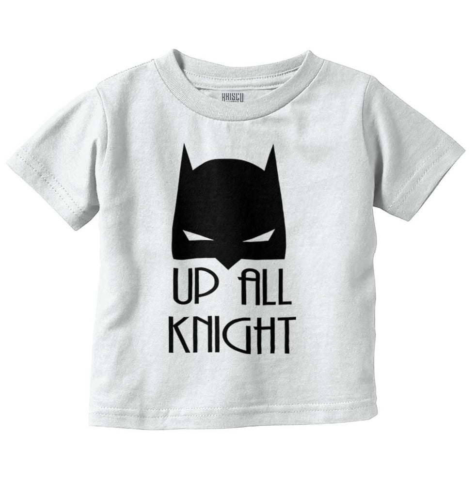 Up All Knight Infant Toddler T Shirt-Direct To Garment Print-Brisco Baby