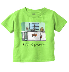 Safety Locks Infant Toddler T Shirt-Direct To Garment Print-Brisco Baby