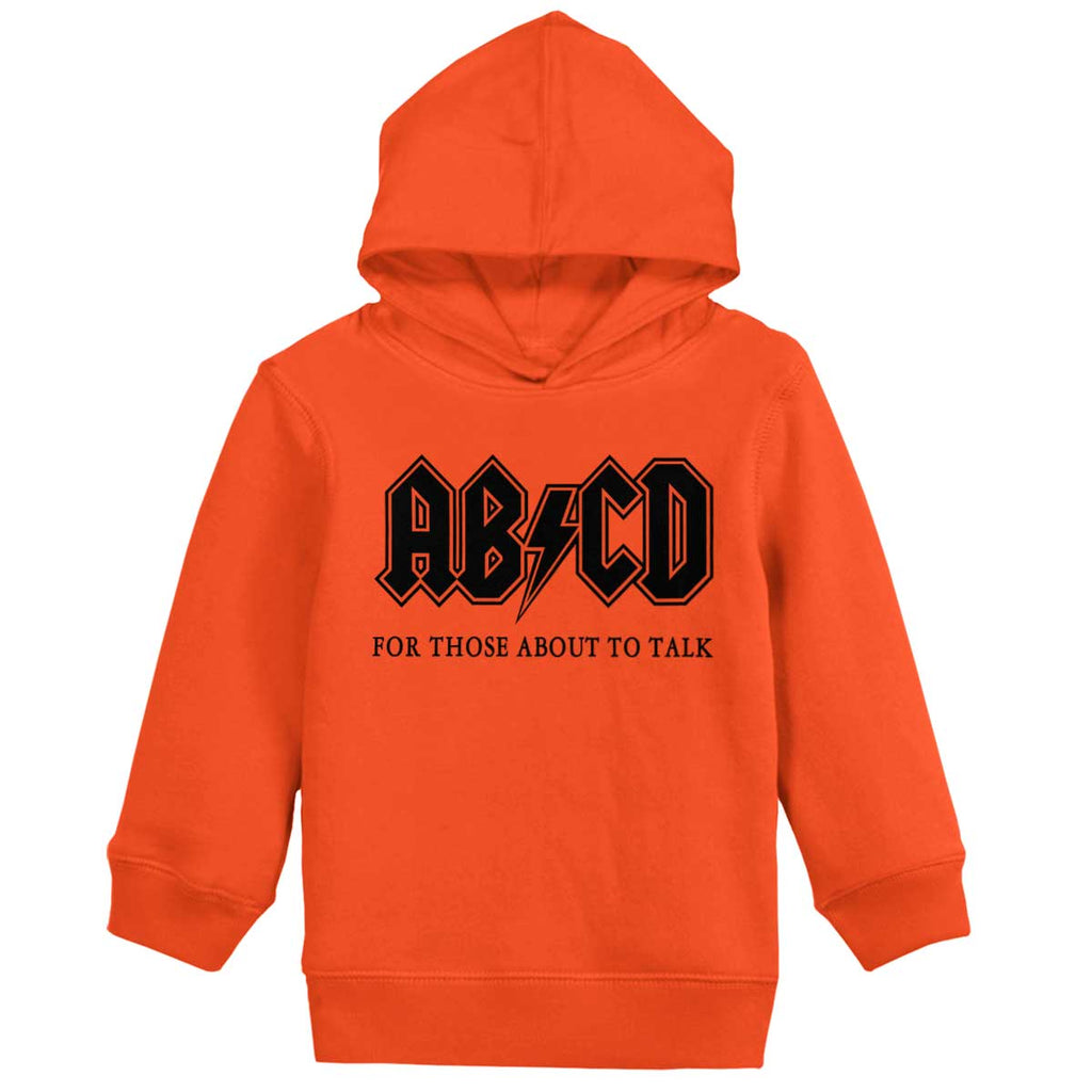 AB CD Toddler Pullover Hoodie-Direct To Garment Print-Brisco Baby