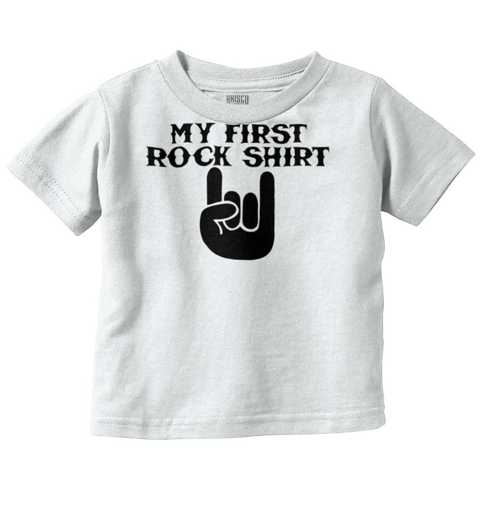Rock Shirt Infant Toddler T Shirt-Direct To Garment Print-Brisco Baby