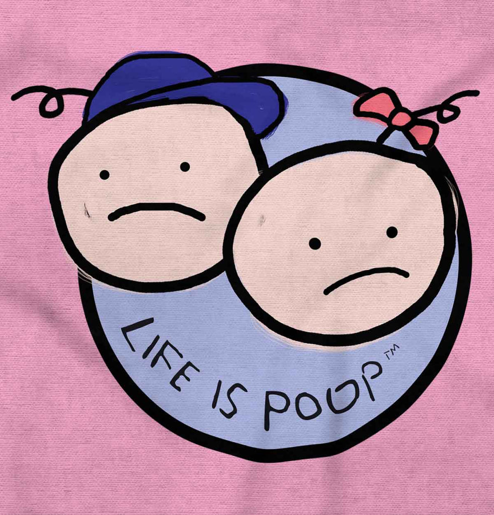 Boy and Girl Logo Infant Toddler T Shirt-Direct To Garment Print-Brisco Baby