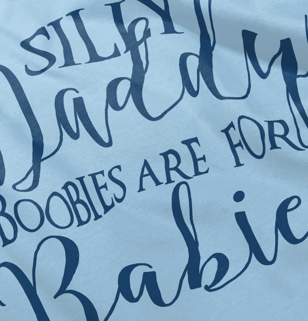 Boobies For Babies Romper Bodysuit-Direct To Garment Print-Brisco Baby