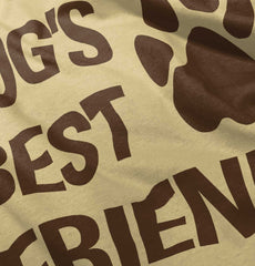 Dog's Best Friend Romper Bodysuit-Direct To Garment Print-Brisco Baby