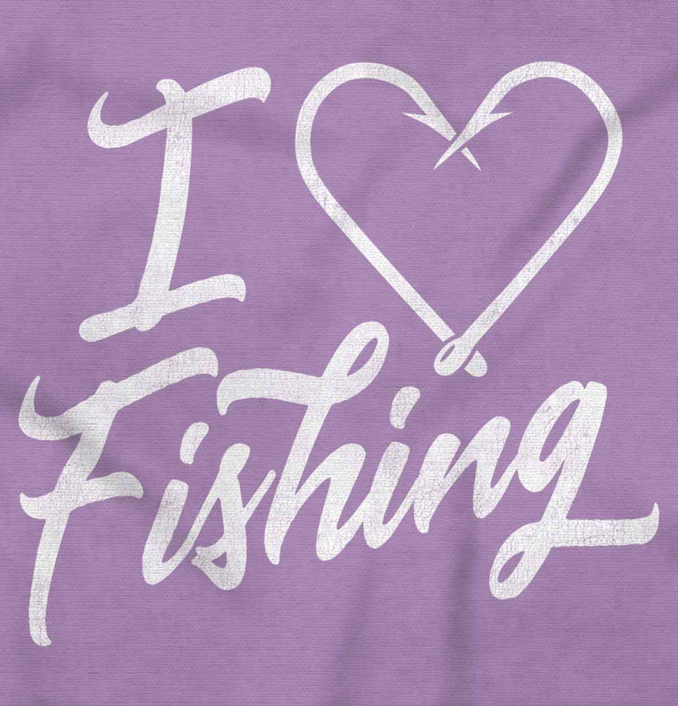 I Love Fishing Trimed Colored Bib-Direct To Garment Print-Brisco Baby