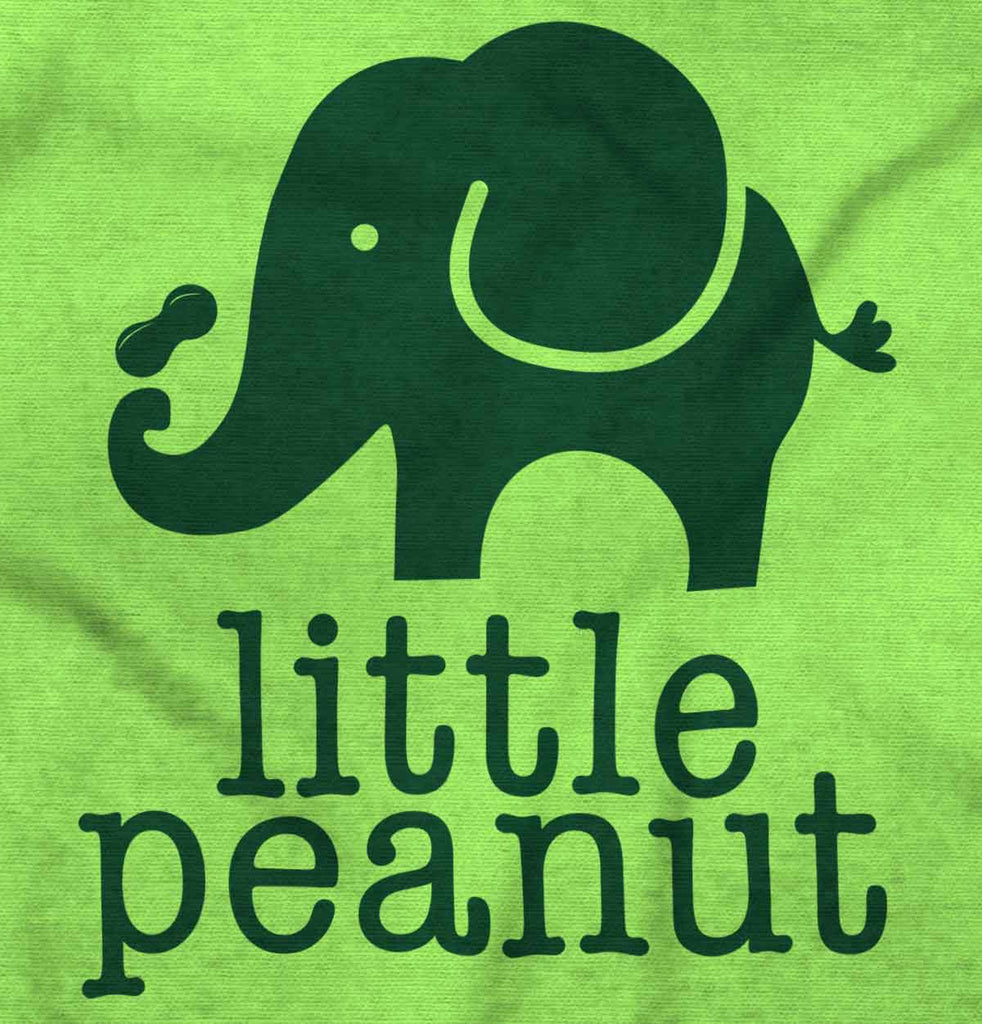 Elephant Peanut Romper Bodysuit-Direct To Garment Print-Brisco Baby