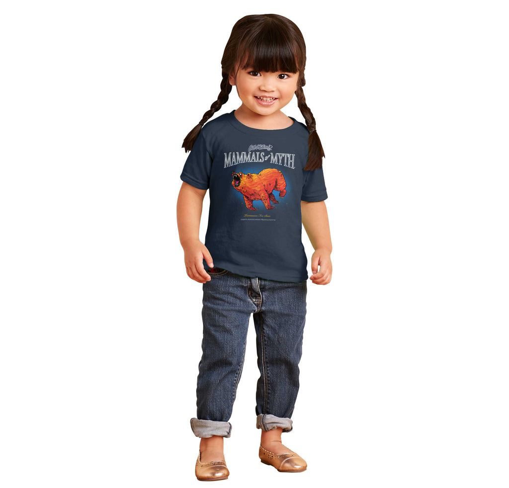Tasmanian Fire Bear Infant Toddler T Shirt-Direct To Garment Print-Brisco Baby