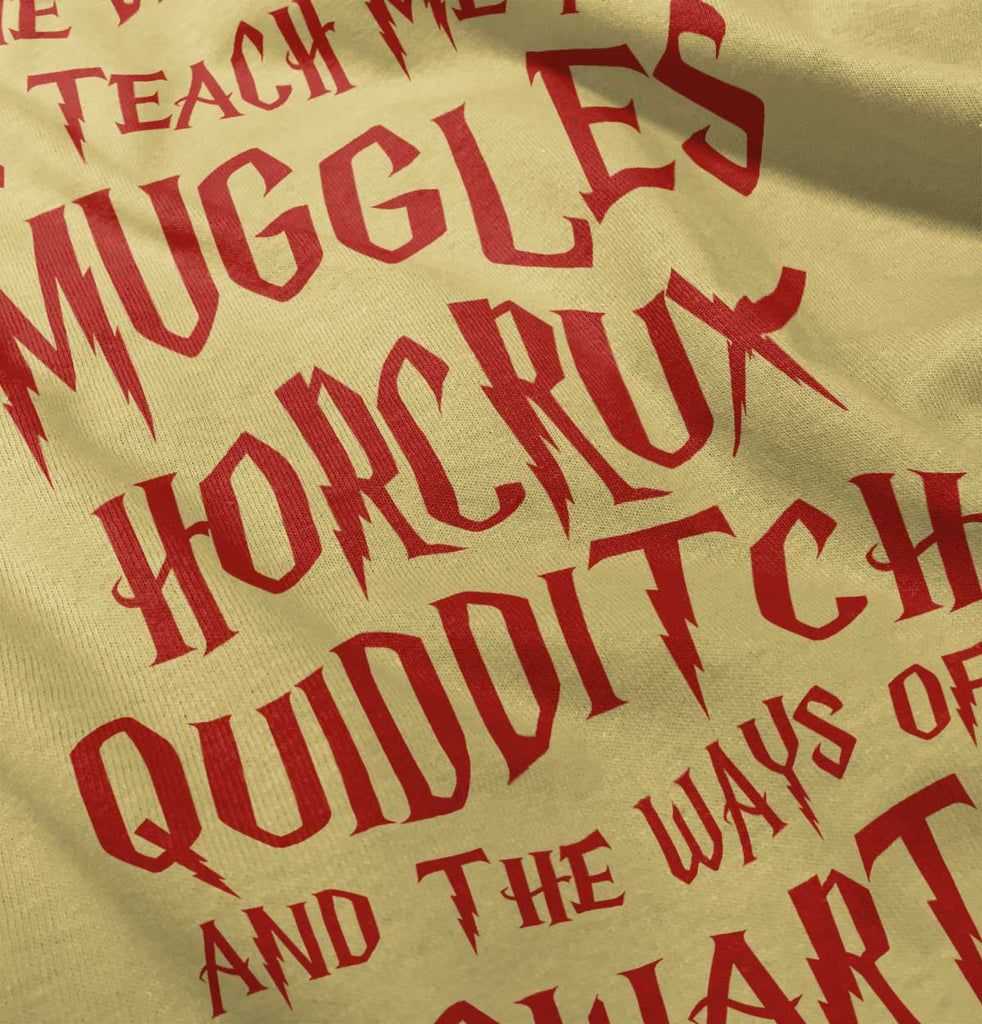 Muggles Horcrux Quidditch Infant Toddler T Shirt-Direct To Garment Print-Brisco Baby