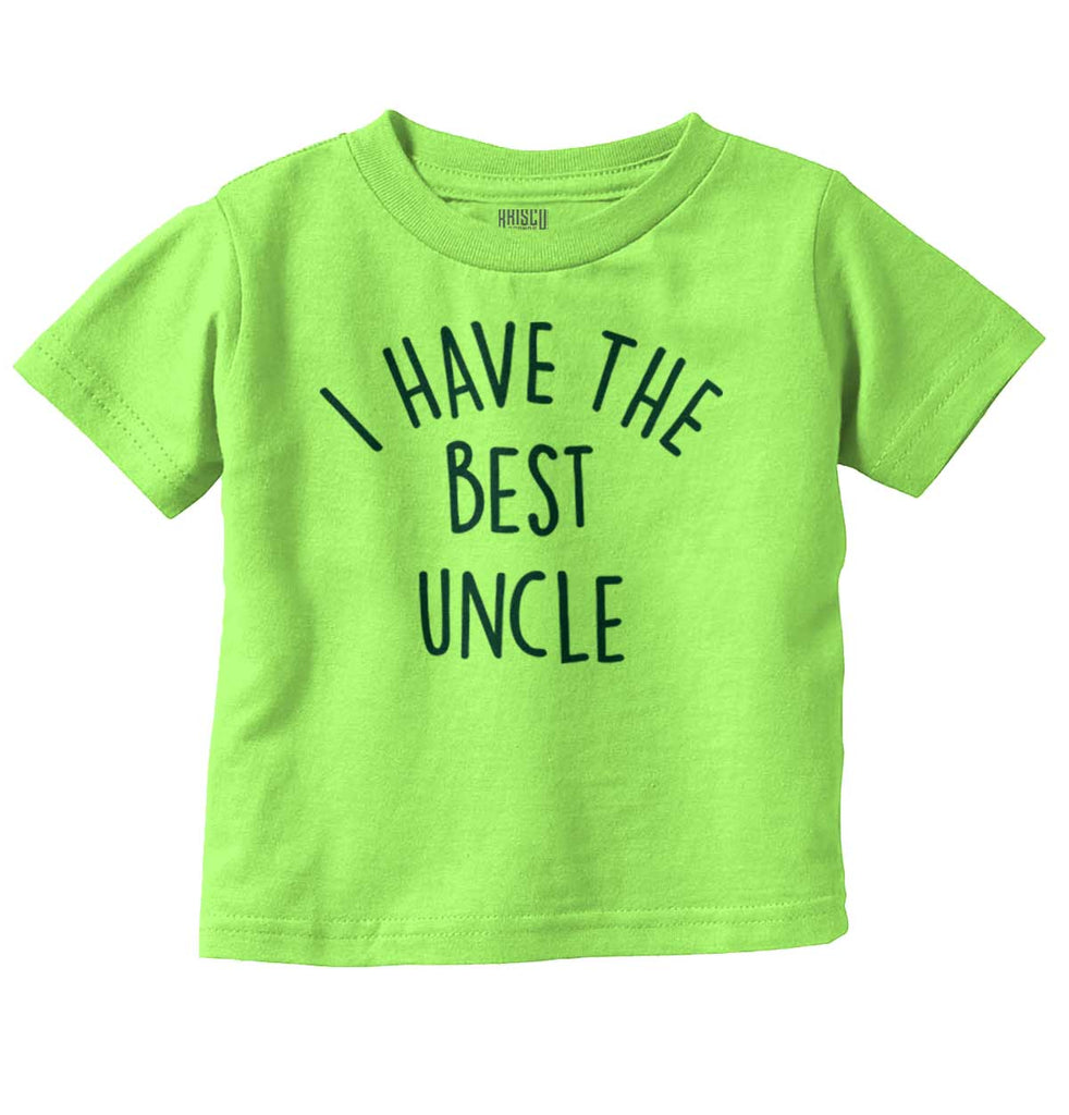 Best Uncle Infant Toddler T Shirt-Direct To Garment Print-Brisco Baby